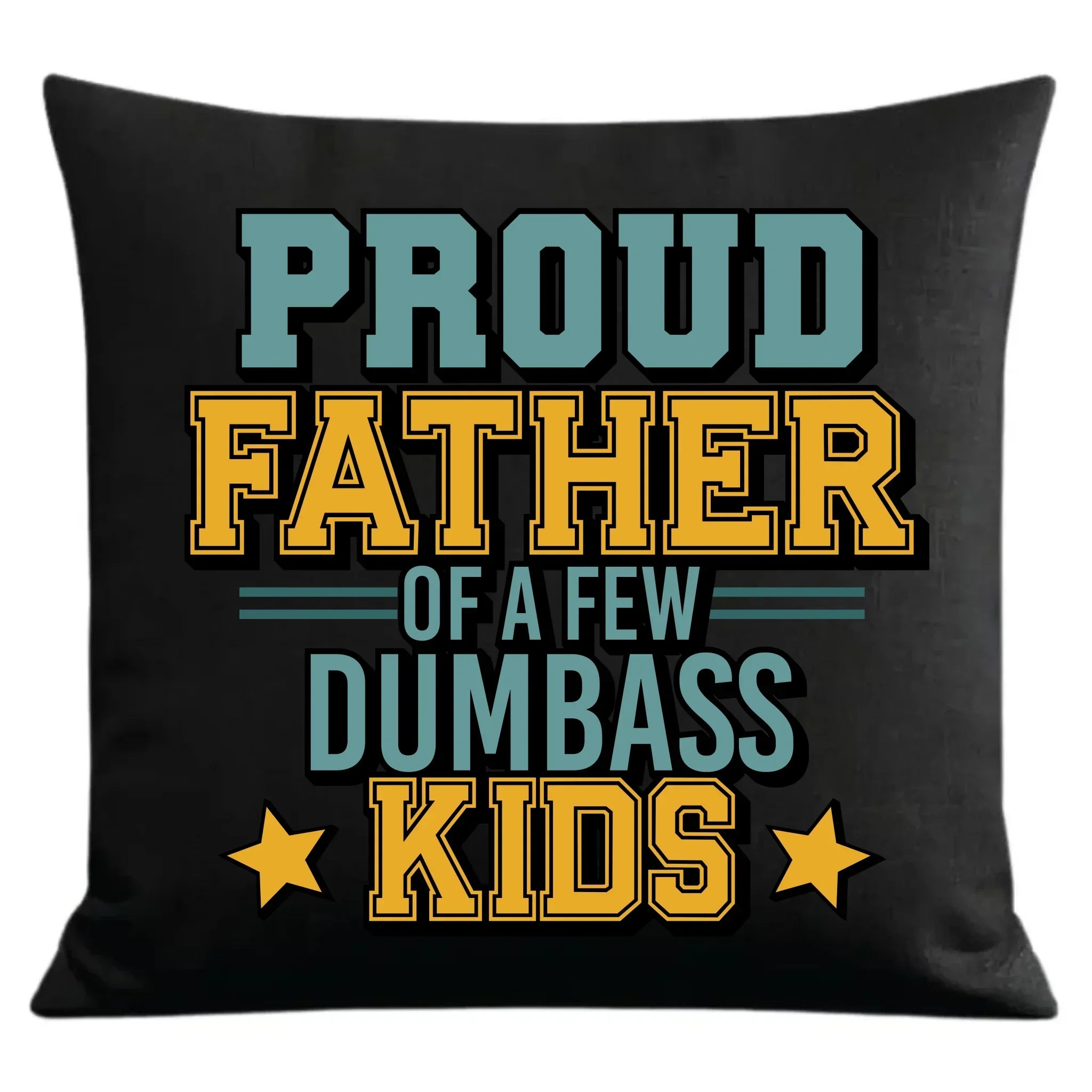 Proud father | Poduszka dekoracyjna dla taty DT70 - StoryCups.pl