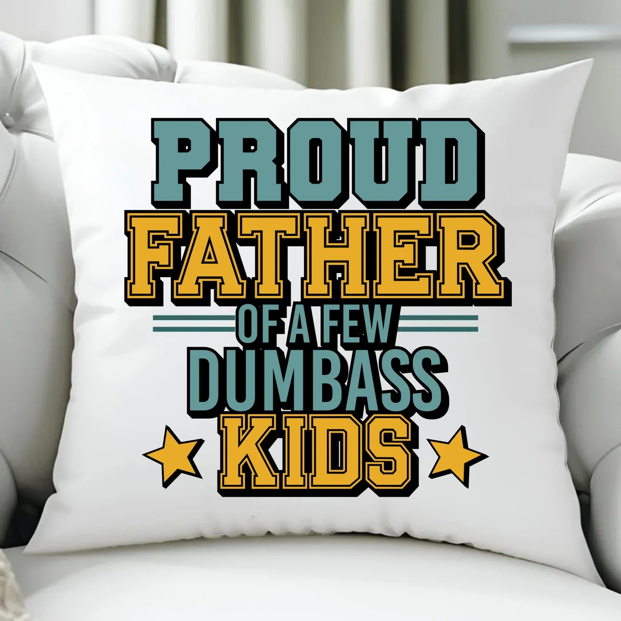 Proud father | Poduszka dla taty DT70 - StoryCups.pl