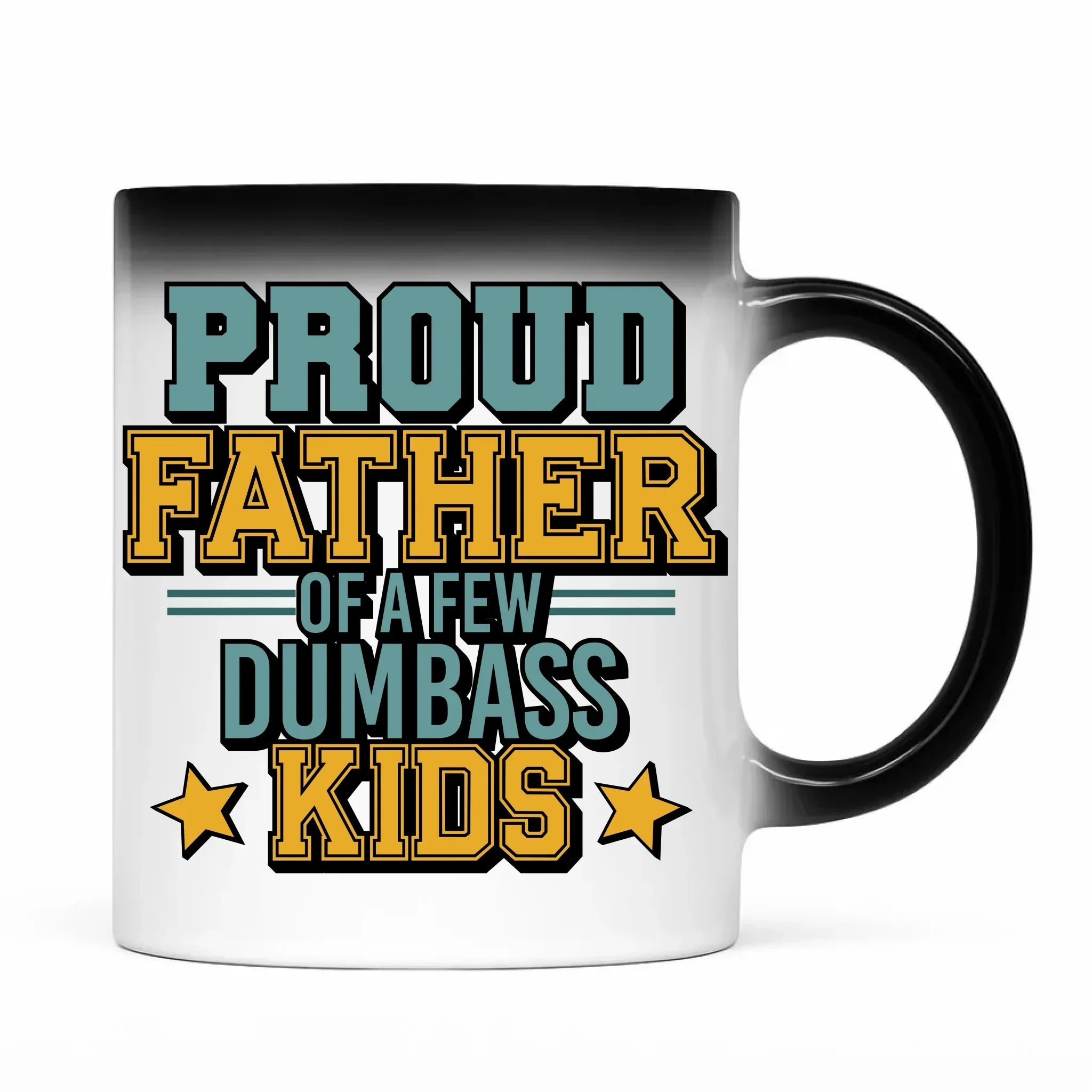 Proud father | Kubek magiczny z nadrukiem dla taty DT70 - StoryCups.pl