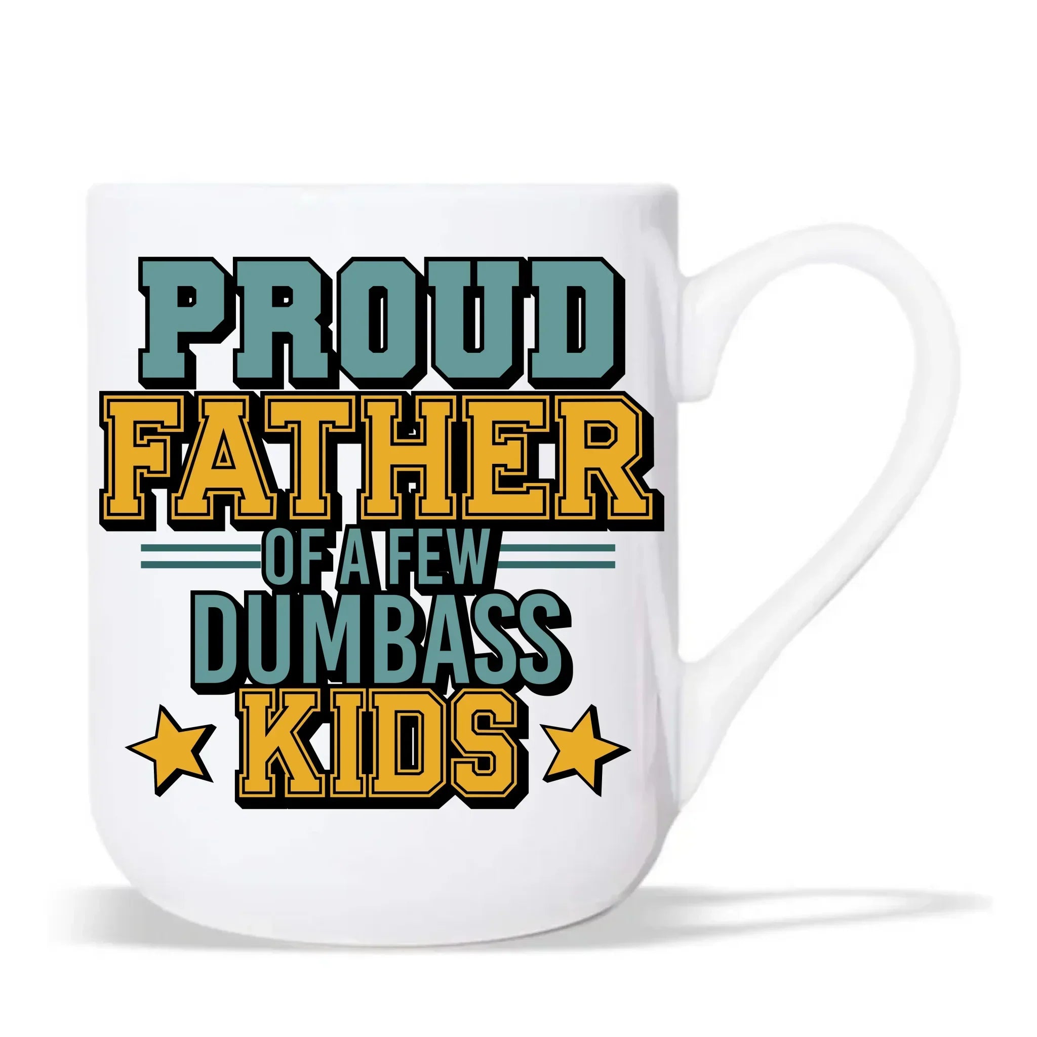 Proud father | Kubek elegant z nadrukiem dla taty DT70 - StoryCups.pl