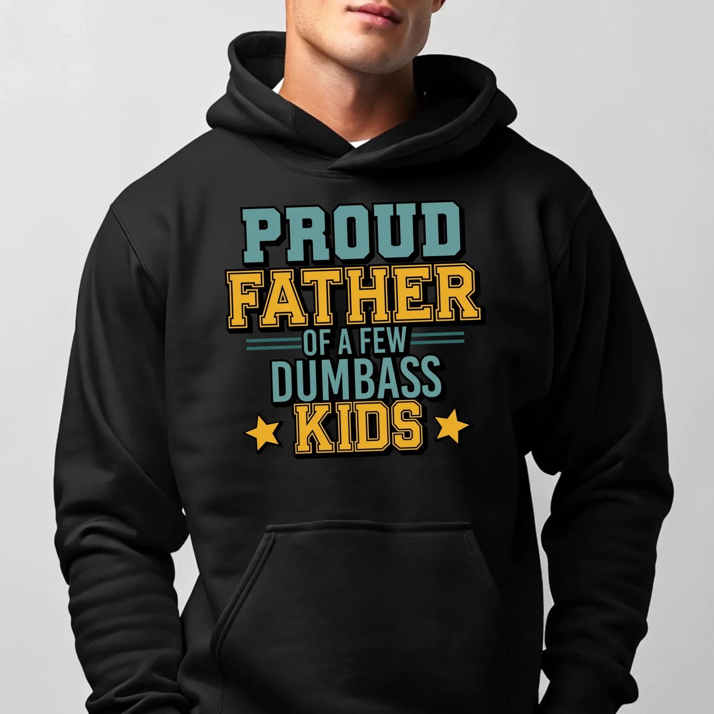 Proud father | Bluza męska z kapturem dla taty DT70 - StoryCups.pl