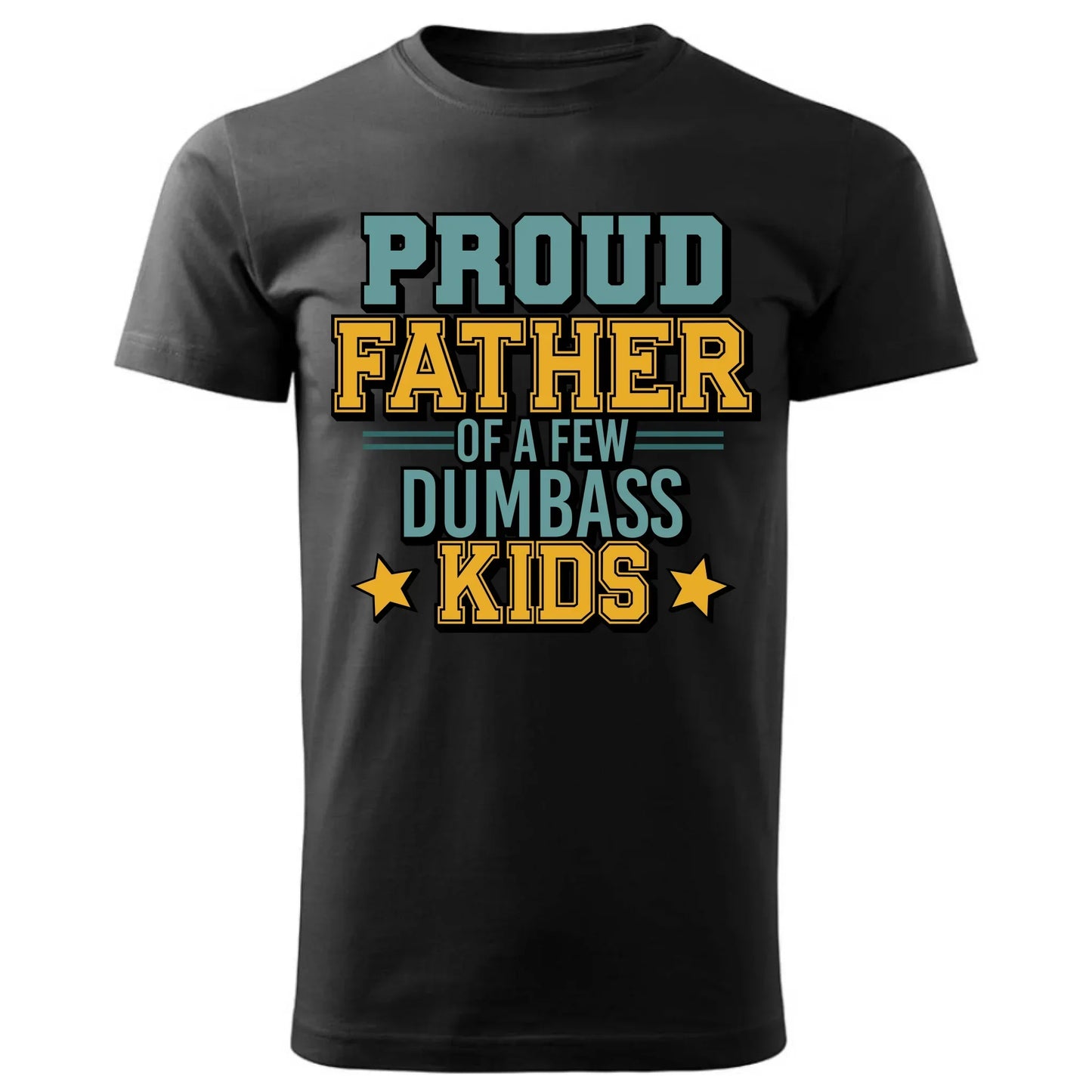 Proud father | Koszulka męska z napisami dla taty DT70 - StoryCups.pl