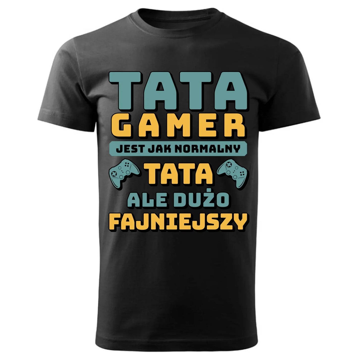 Tata gamer | Koszulka męska dla taty DT71 - StoryCups.pl