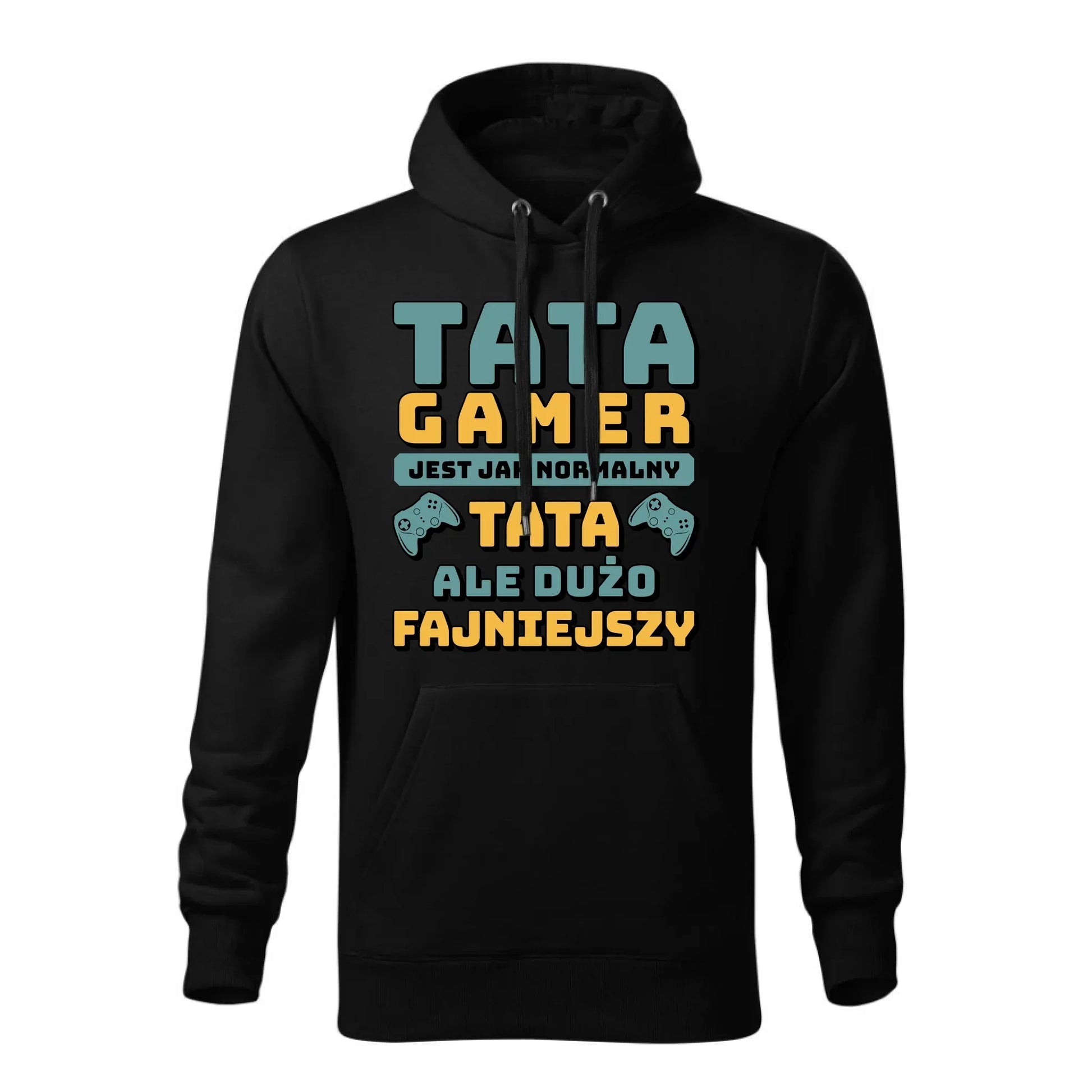 Tata gamer | Bluza męska z kapturem dla taty DT71 - StoryCups.pl