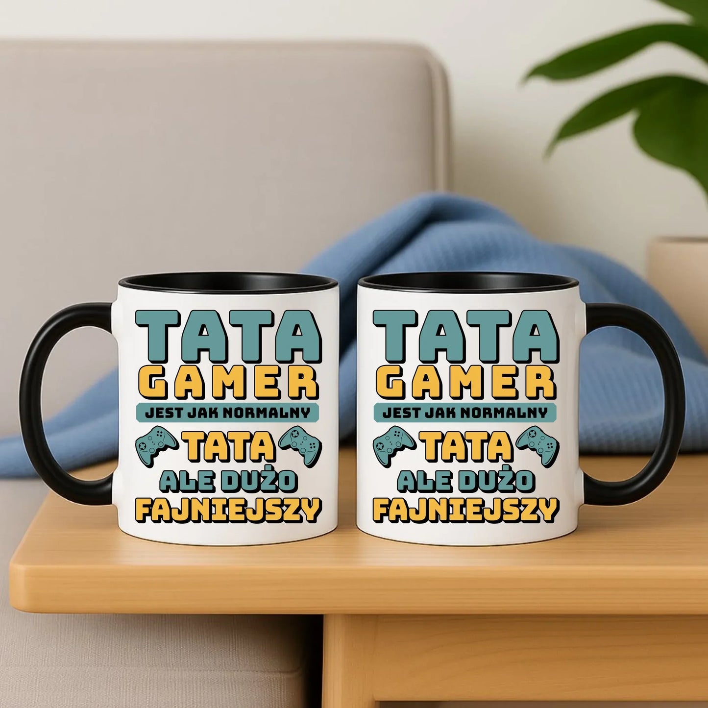Tata gamer | Kubek dla taty DT71 - StoryCups.pl