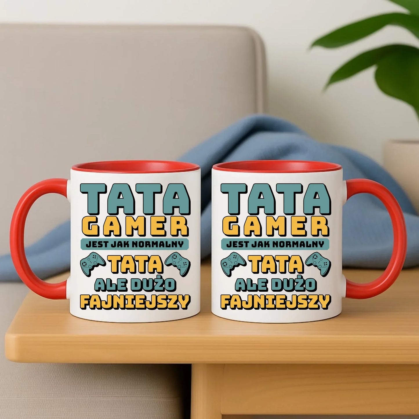 Tata gamer | Kubek dla taty DT71 - StoryCups.pl