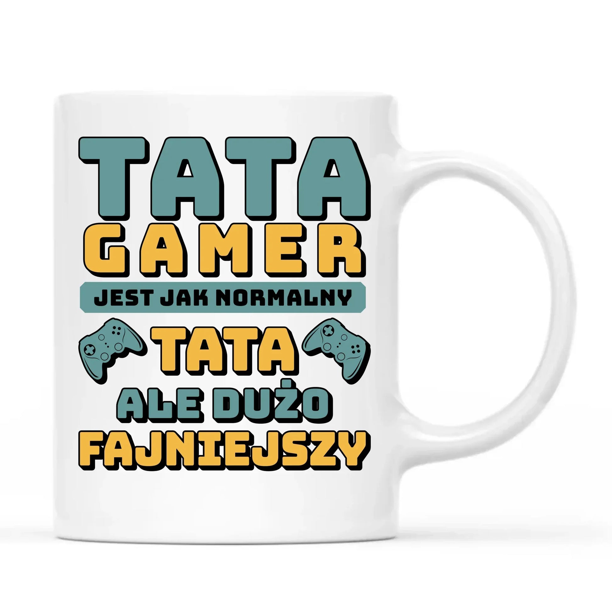 Tata gamer | Kubek dla taty DT71 - StoryCups.pl