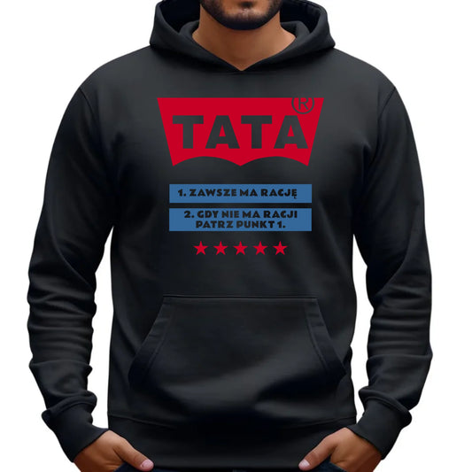 Bluza z kapturem dla taty prezent na DZIEŃ OJCA