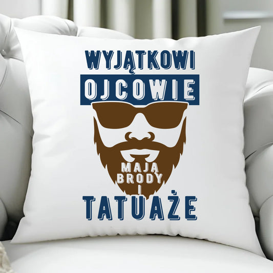 Poduszka z nadrukiem prezent dla taty Dzień Ojca Święta urodziny