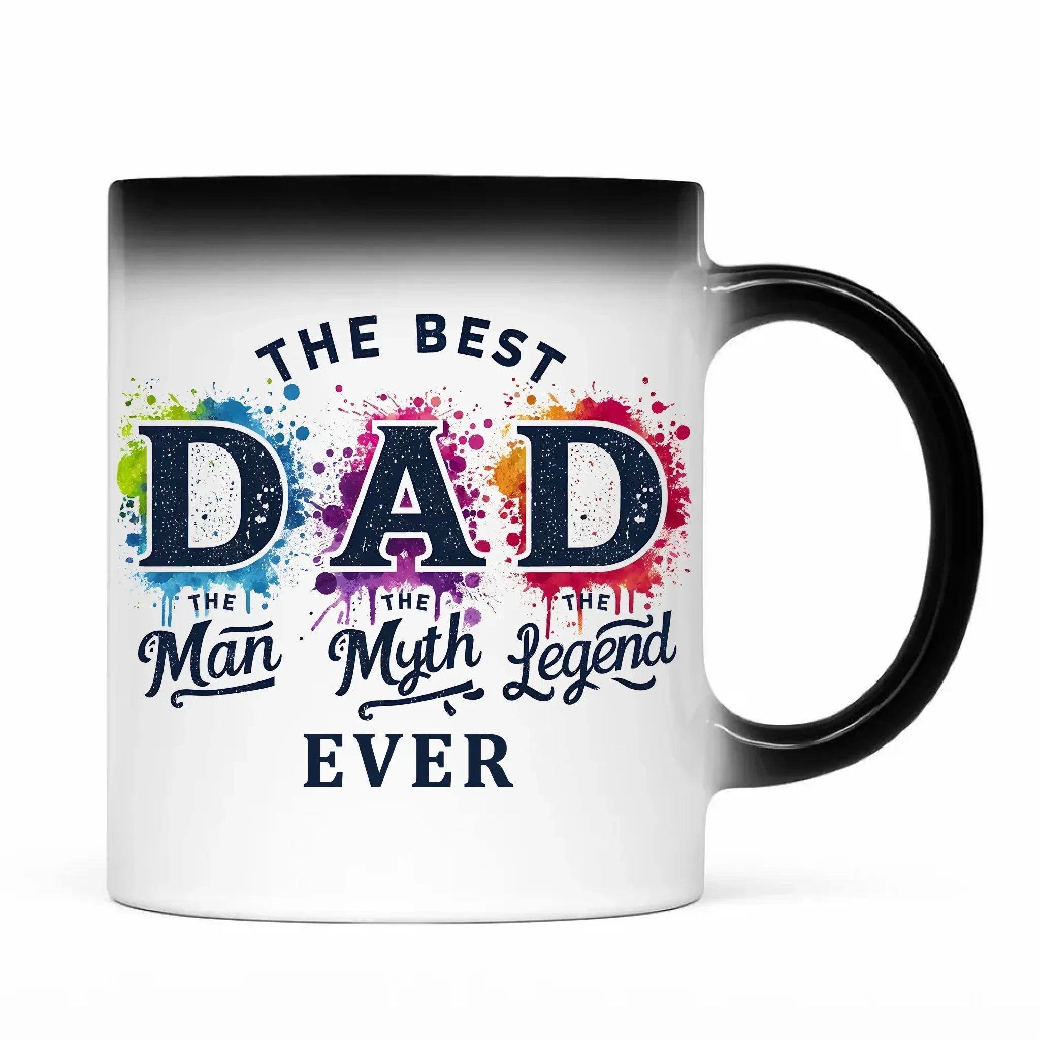 The best dad ever | Kubek magiczny prezent dla taty DT74 - StoryCups.pl