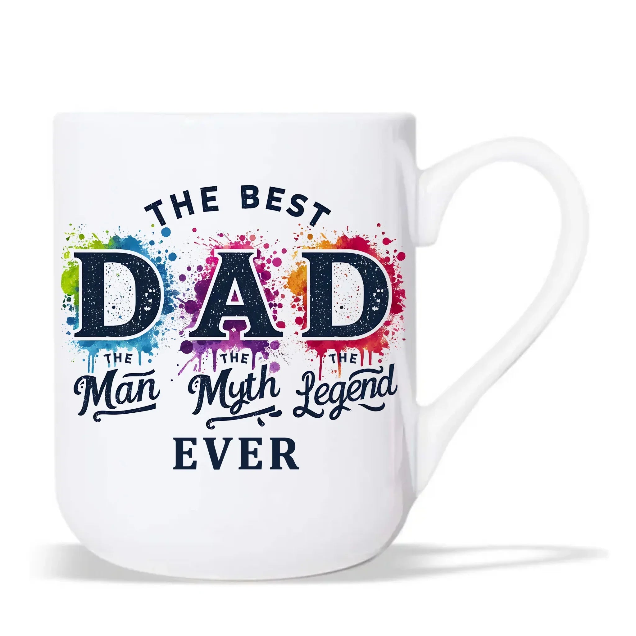 The best dad ever | Kubek elegant prezent dla taty DT74 - StoryCups.pl