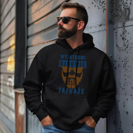 Bluza męska z kapturem na prezent dla taty na urodziny, Dzień Ojca, święta