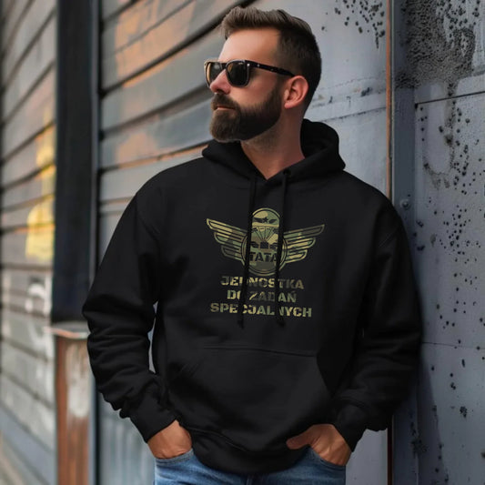Bluza męska z kapturem na prezent dla taty na urodziny, Dzień Ojca, święta