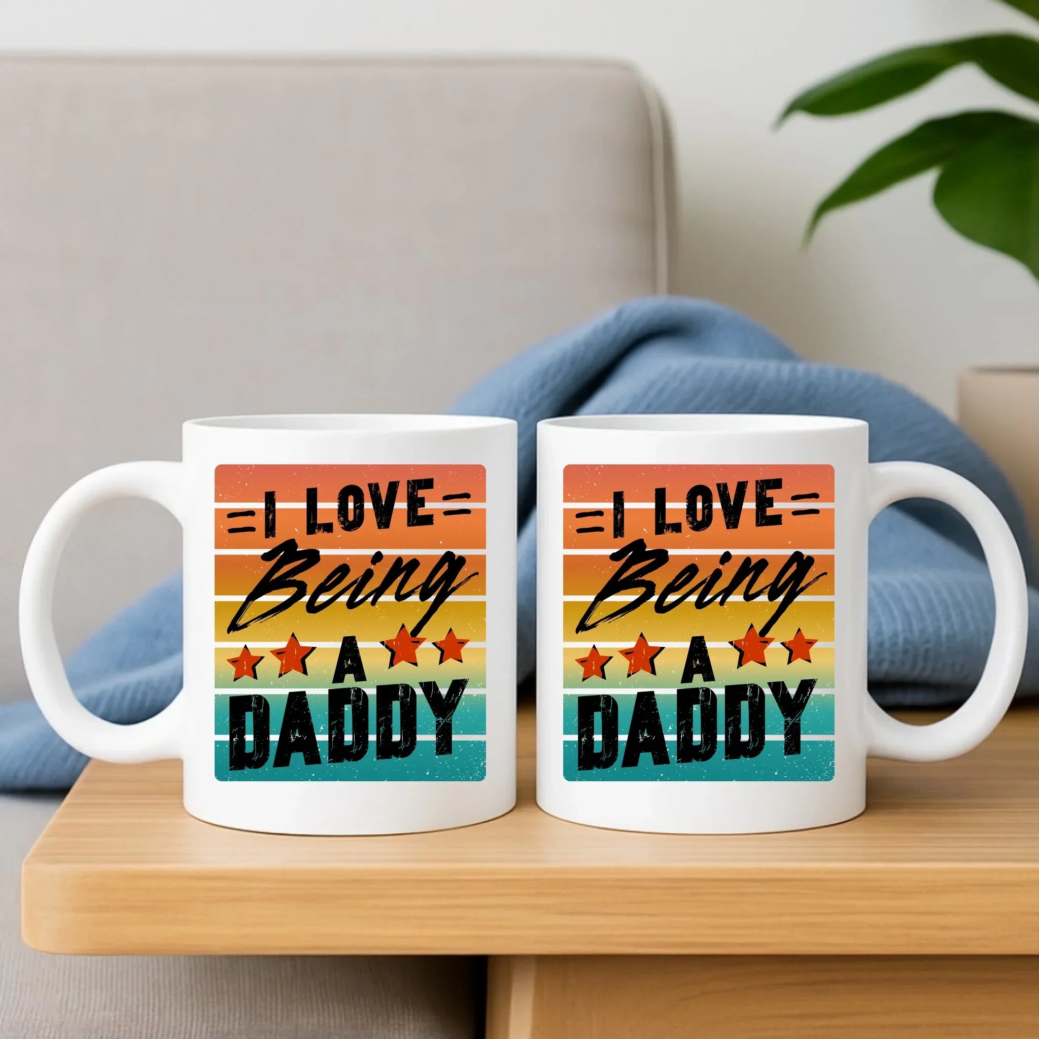 I love being a daddy | Zestaw poduszka i kubek dla taty DT76 - StoryCups.pl