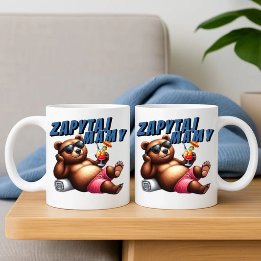 Kubek z nadrukiem dla taty na prezent Dzień Ojca urodziny
