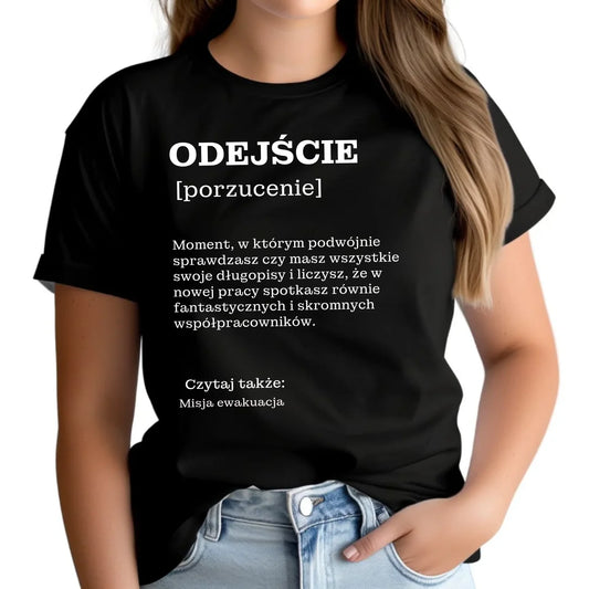 Koszulka dla koleżanki z pracy na odejście POŻEGNANIE