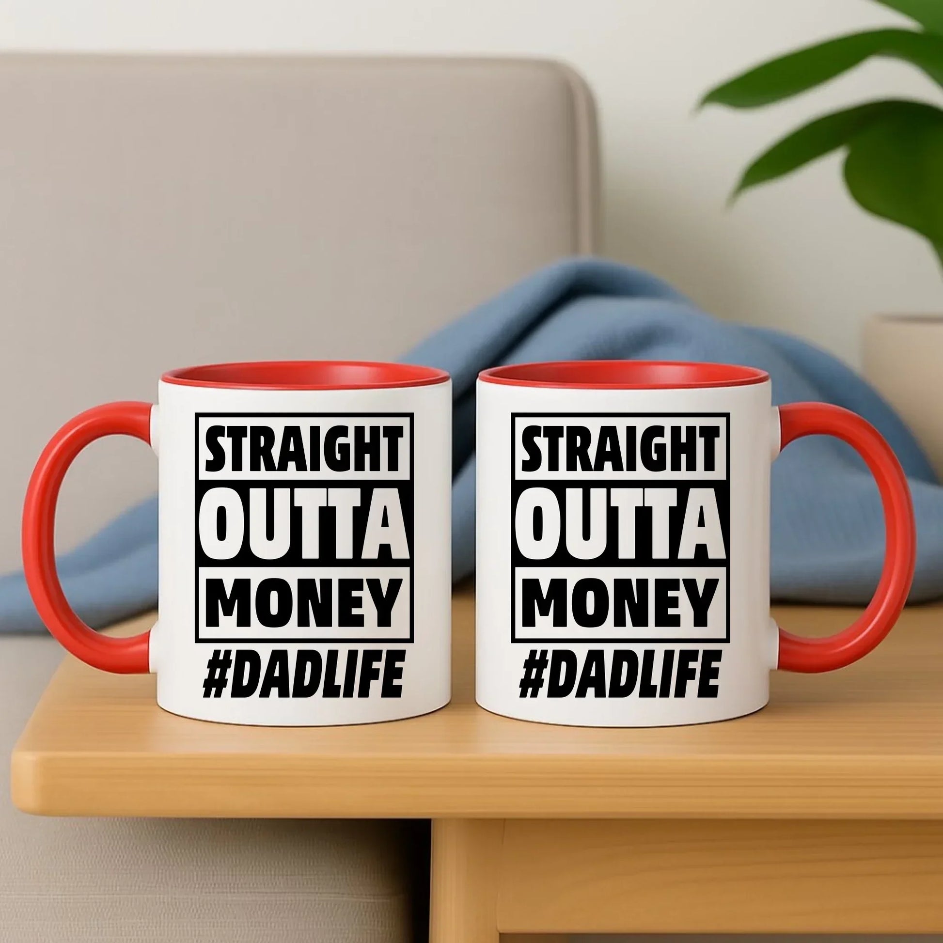 Straight outta money #dadlife | Kubek dla taty DT79 - StoryCups.pl