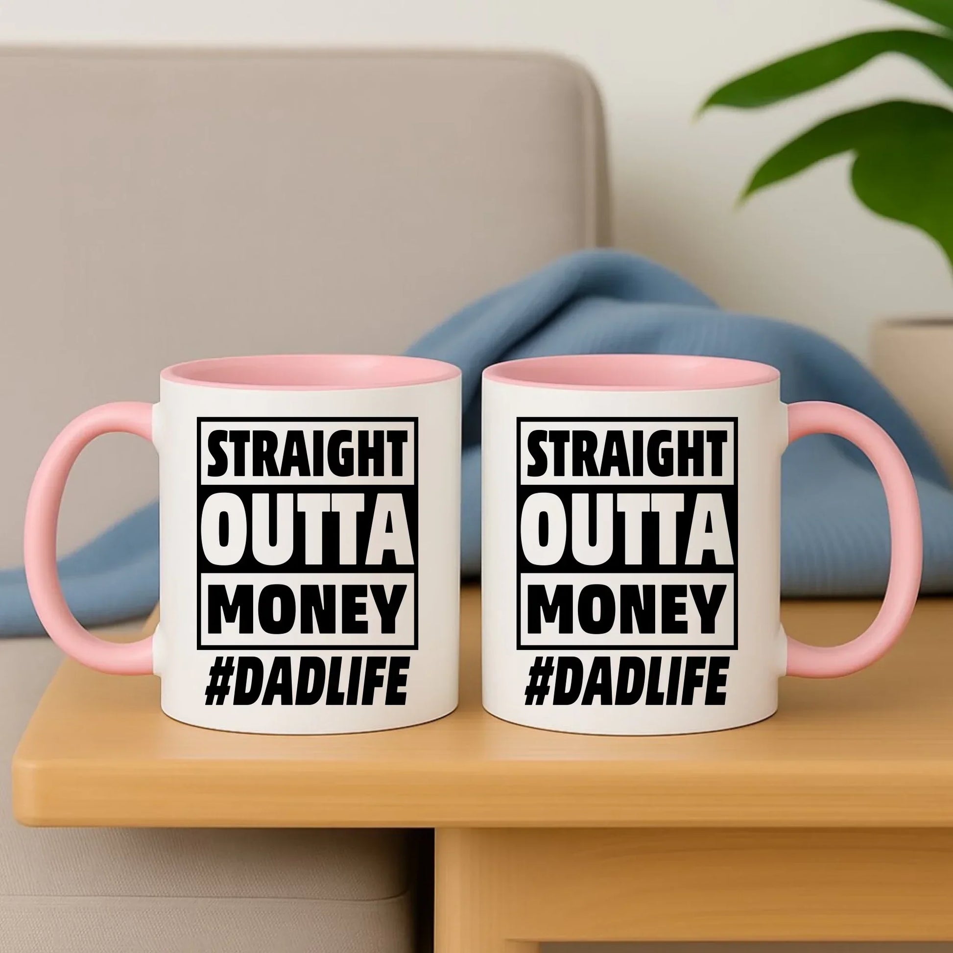 Straight outta money #dadlife | Kubek dla taty DT79 - StoryCups.pl