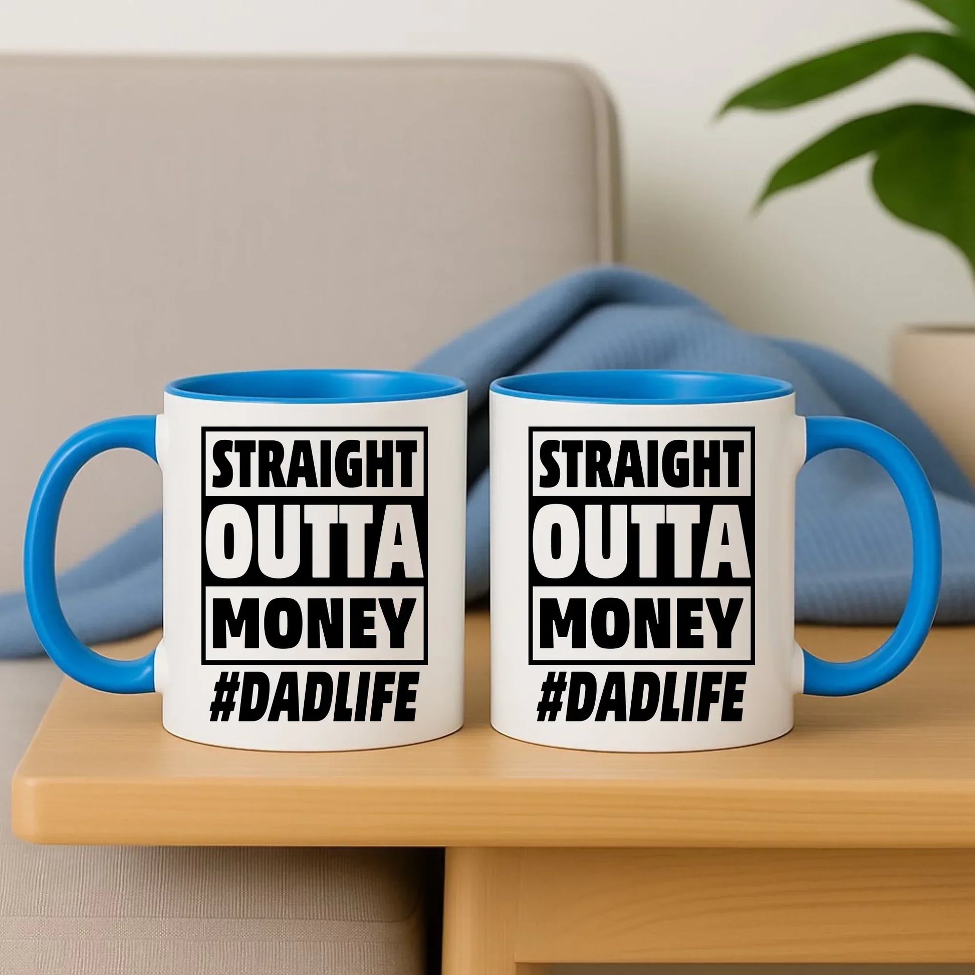 Straight outta money #dadlife | Kubek dla taty DT79 - StoryCups.pl