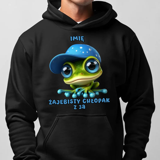 Męska bluza hoodie z nadrukiem na Dzień Chłopaka