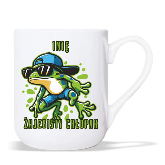 Ceramiczny kubek z nadrukiem dla chłopaka - prezent na Dzień Chłopaka