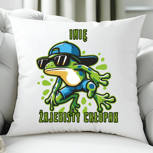 Poduszka z nadrukiem na Dzień Chłopaka