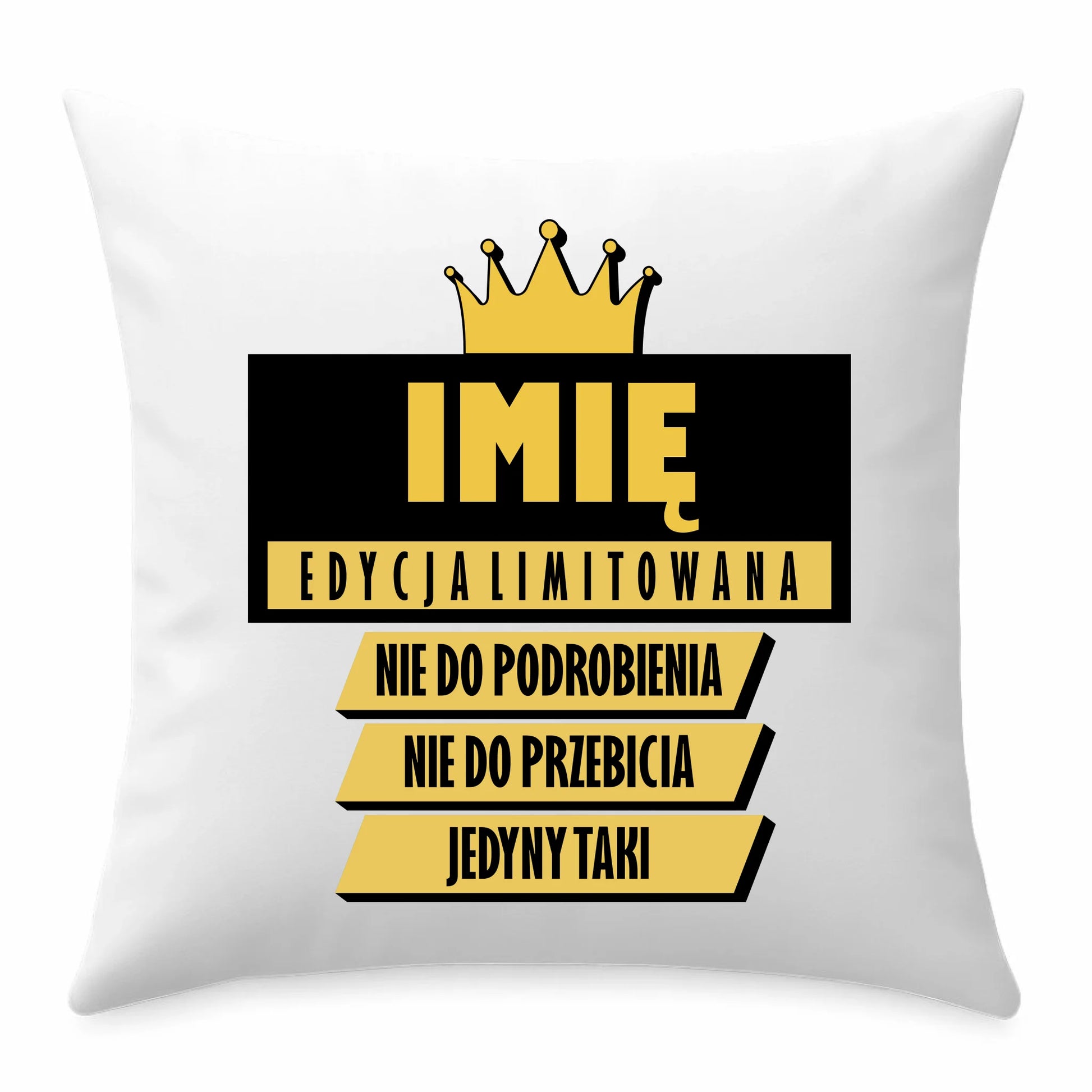 Poduszka z nadrukiem na prezent "Jasiek"