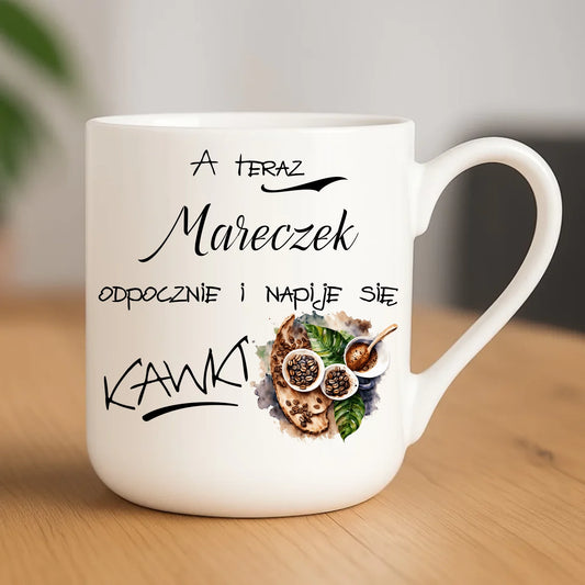 Śmieszny kubek dla chłopaka - prezent na Dzień Chłopaka