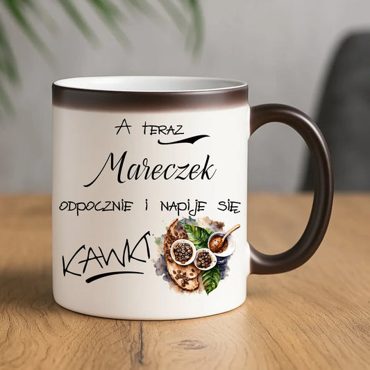 Kubek magiczny na Dzień Chłopaka