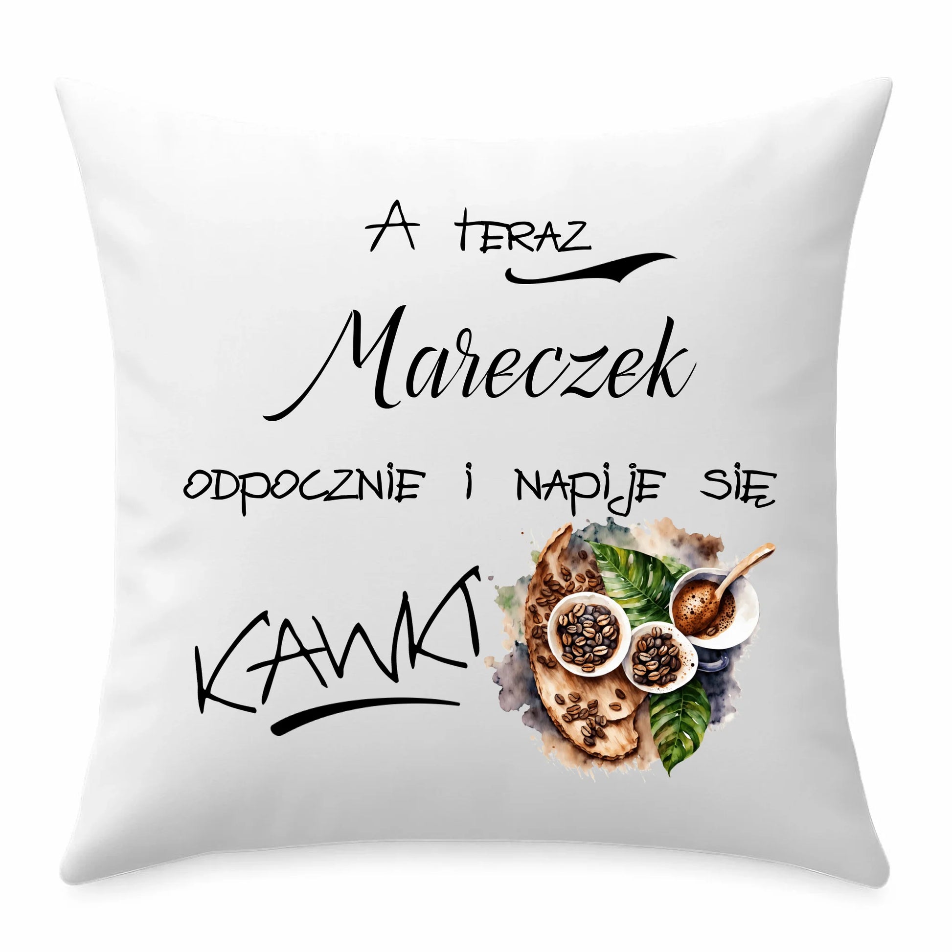 Poduszka z nadrukiem na Dzień Chłopaka