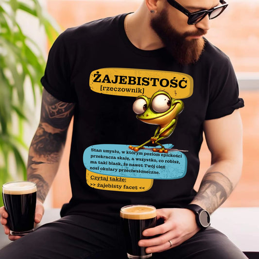 Śmieszna koszulka z nadrukiem na Dzień Chłopaka