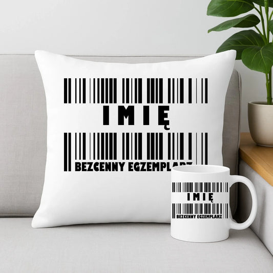Zestaw poduszka i kubek dla faceta prezent na Dzień Chłopaka