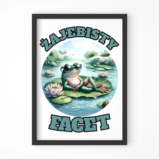 Plakat w ramie na Dzień Chłopaka
