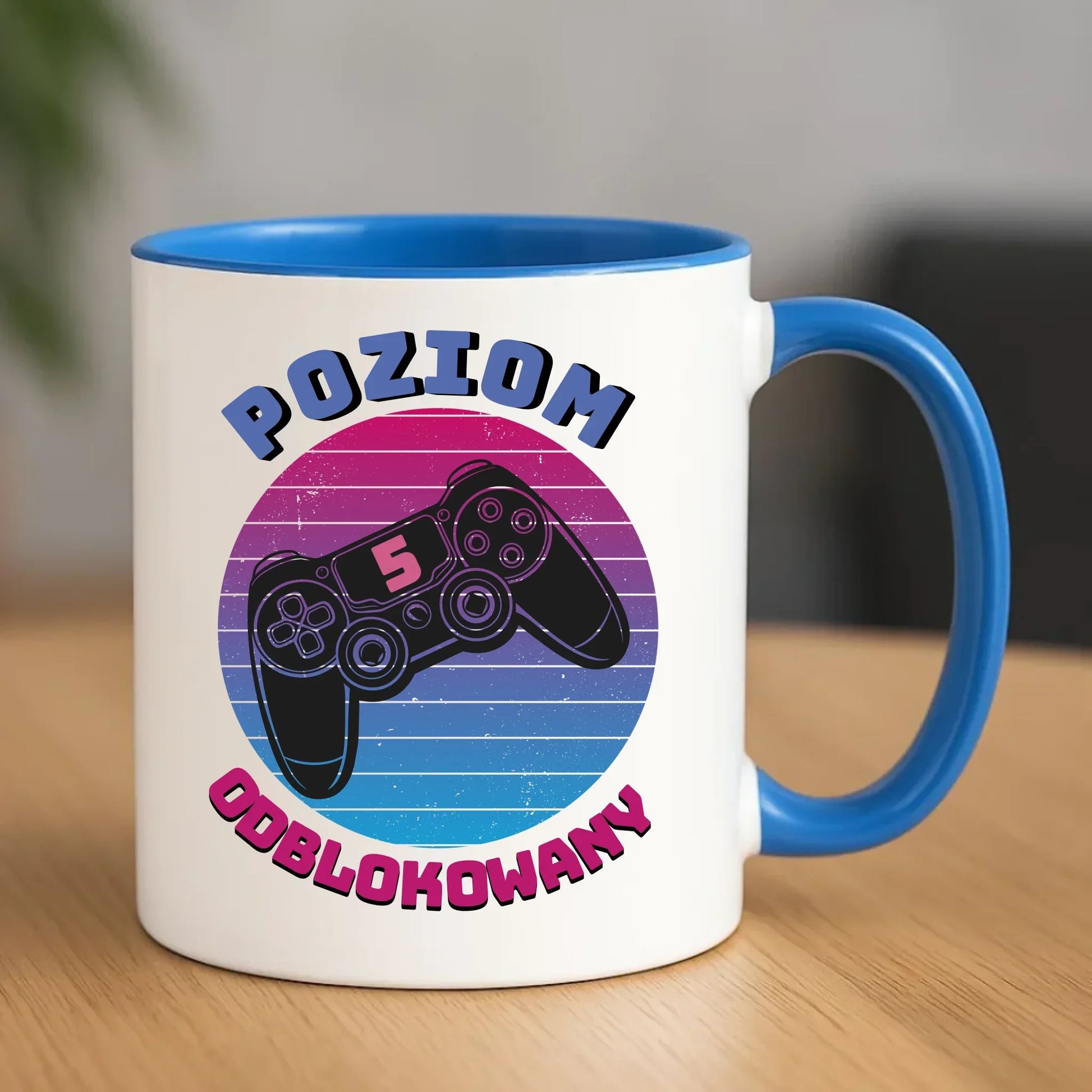 Kubek dla dziewczynki powrót do szkoły Poziom odblokowany SZ02 - StoryCups.pl