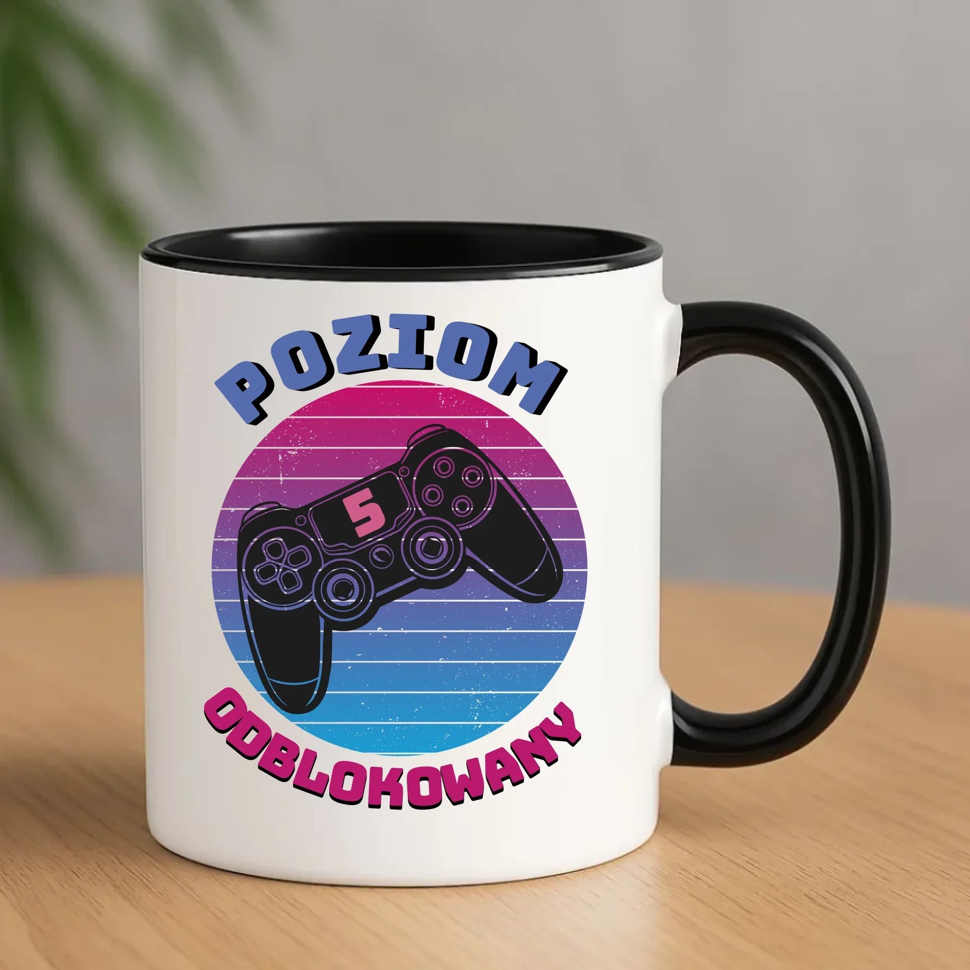 Kubek dla dziewczynki powrót do szkoły Poziom odblokowany SZ02 - StoryCups.pl