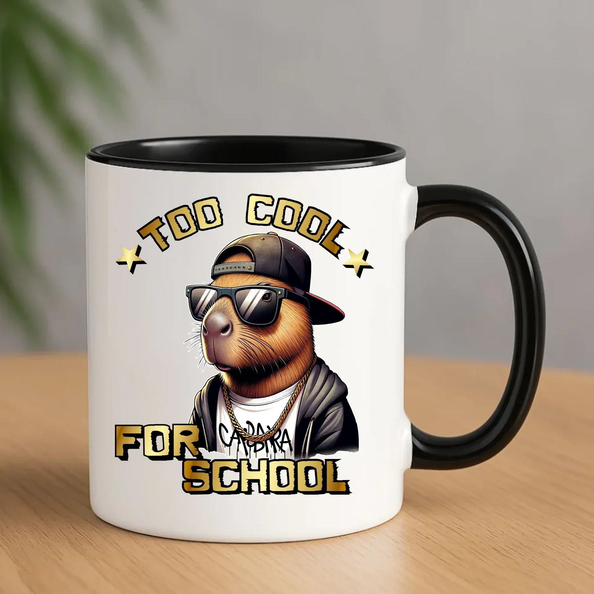 Kubek z kapibarą do szkoły Too cool SZ06 - StoryCups.pl