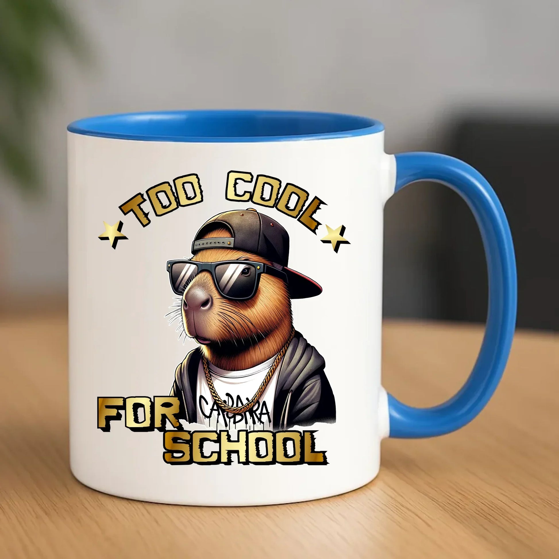 Kubek z kapibarą do szkoły Too cool SZ06 - StoryCups.pl