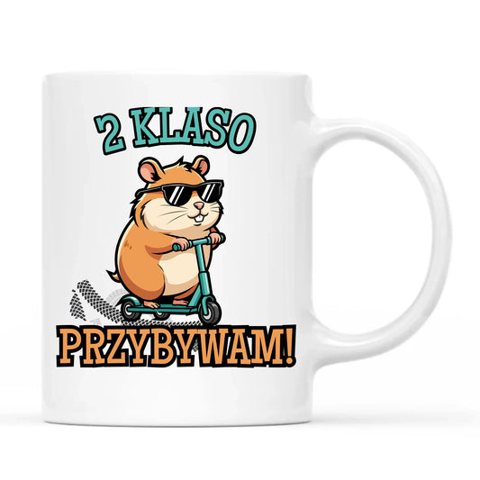 Kubek dla ucznia z kolorowym nadrukiem – prezent na rozpoczęcie szkoły