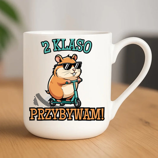 Kubek elegant dla dziecka na powrót do szkoły przedszkola