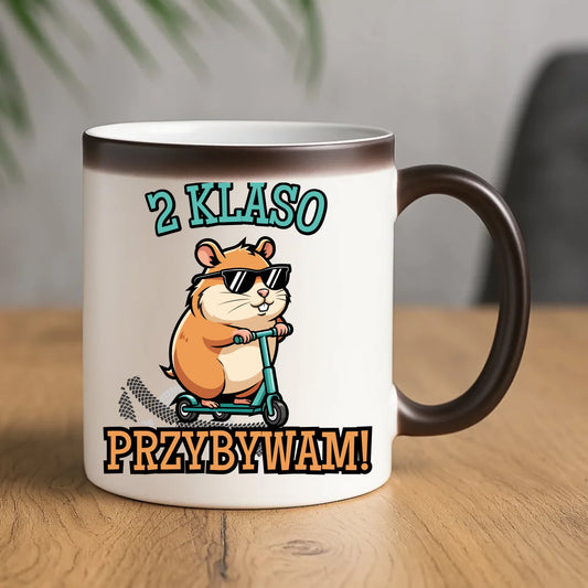 Kubek magiczny dla ucznia – prezent na rozpoczęcie szkoły POWRÓT DO SZKOŁY PRZEDSZKOLA