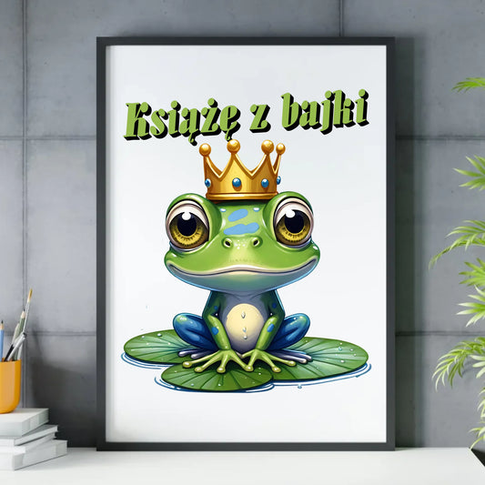 Plakat czarnej w ramie na Dzień Chłopaka