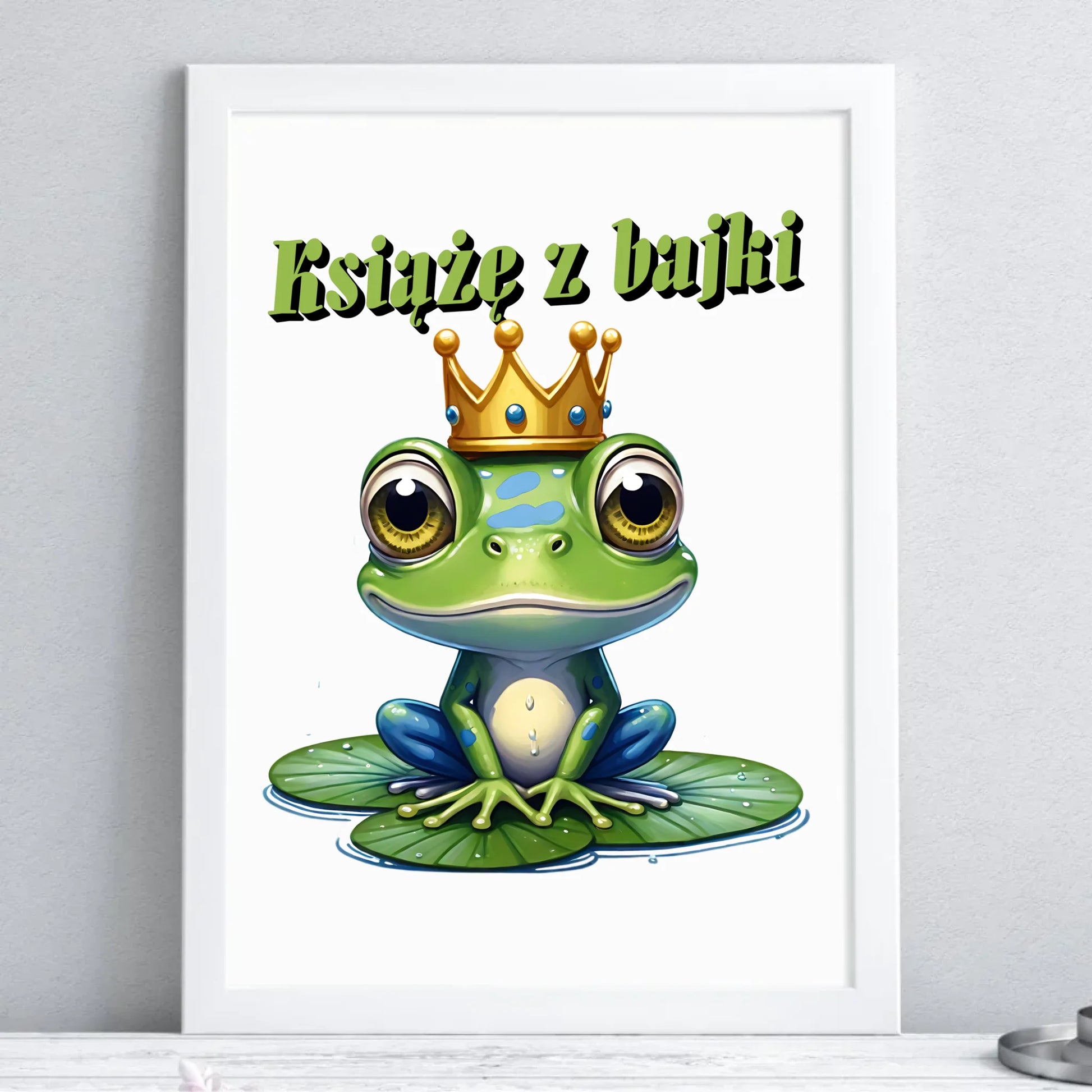 Plakat białej w ramie na Dzień Chłopaka