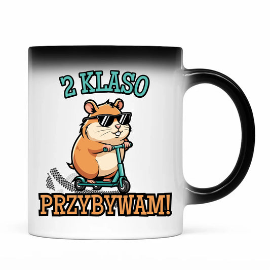 Kubek magiczny dla ucznia – prezent na rozpoczęcie szkoły POWRÓT DO SZKOŁY PRZEDSZKOLA