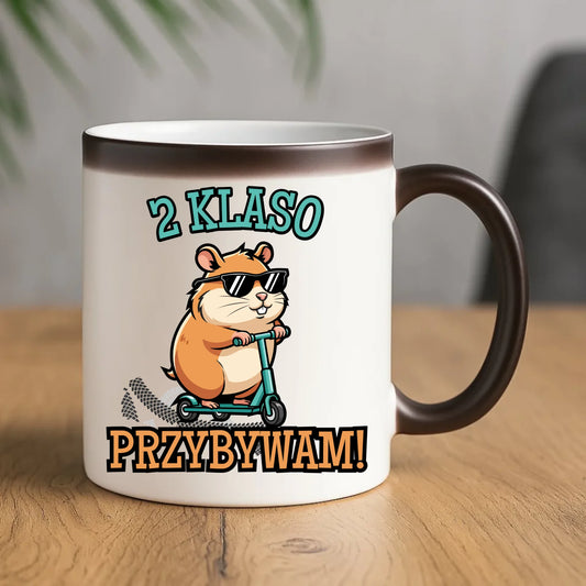 Kubek magiczny dla ucznia – prezent na rozpoczęcie szkoły POWRÓT DO SZKOŁY PRZEDSZKOLA