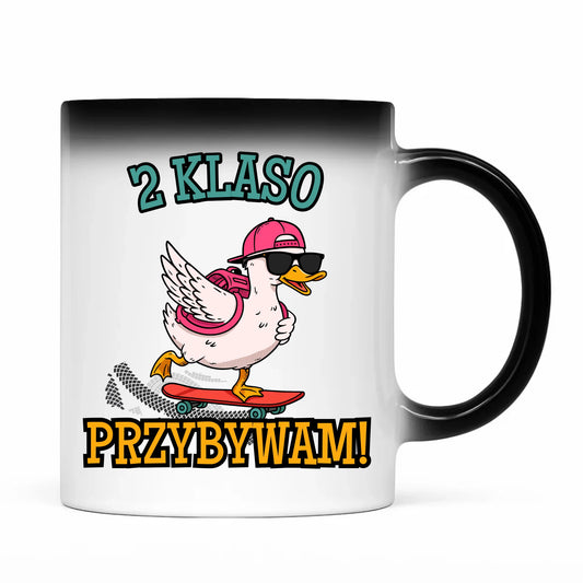Kubek magiczny dla ucznia – prezent na rozpoczęcie szkoły POWRÓT DO SZKOŁY PRZEDSZKOLA