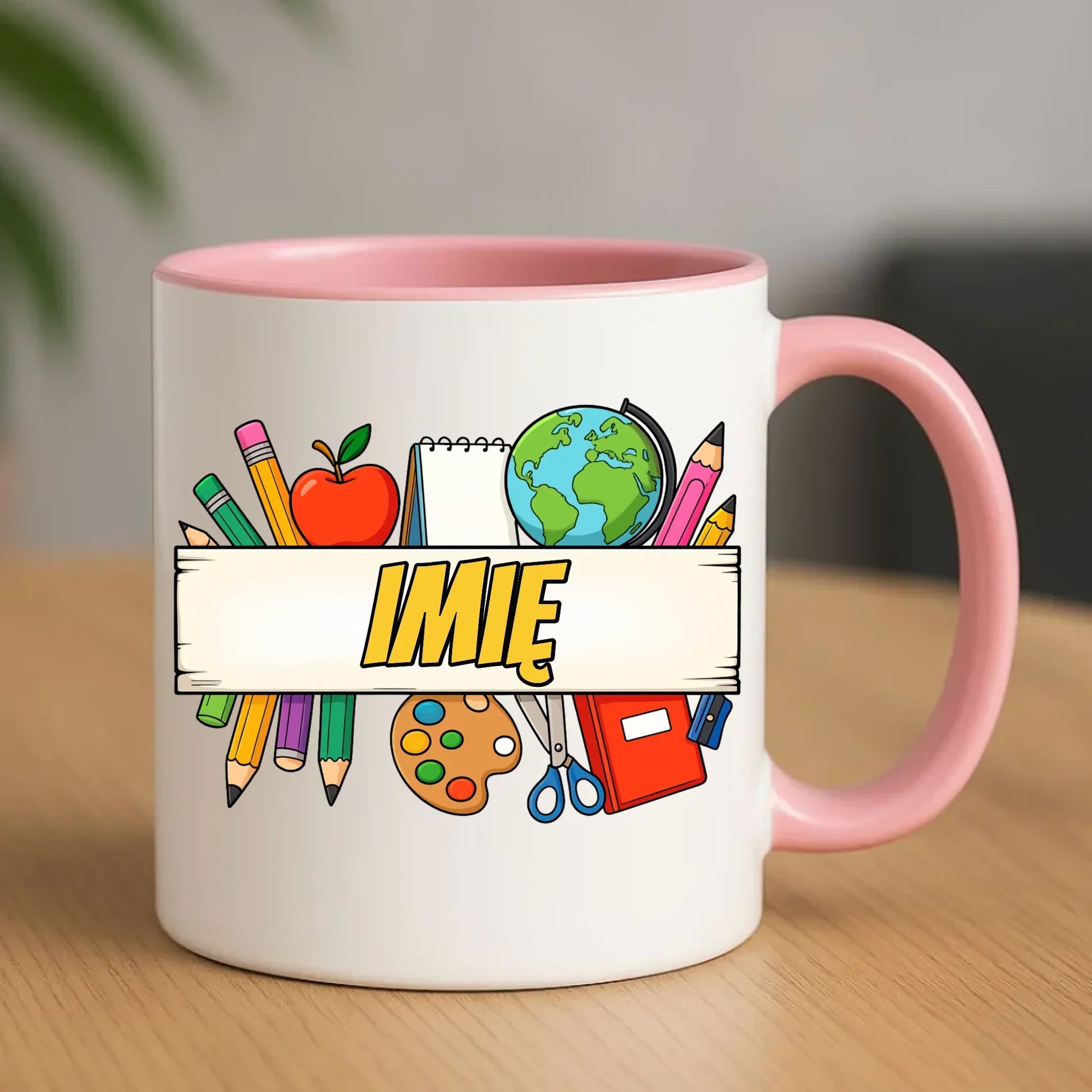 Kubek szkolny z imieniem SZ10 - StoryCups.pl