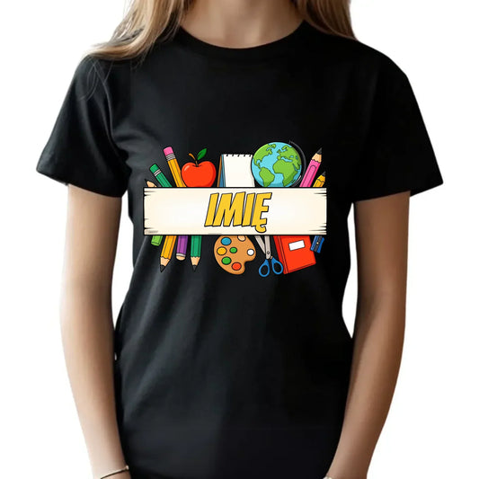 Koszulka szkolna z imieniem SZ10 - StoryCups.pl