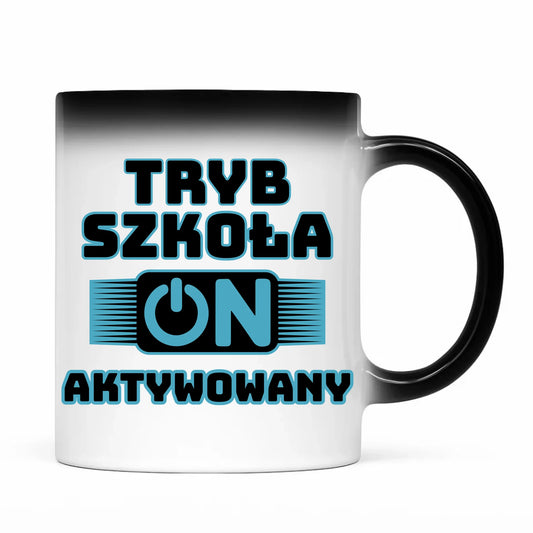 Kubek magiczny dla ucznia – prezent na rozpoczęcie szkoły POWRÓT DO SZKOŁY PRZEDSZKOLA