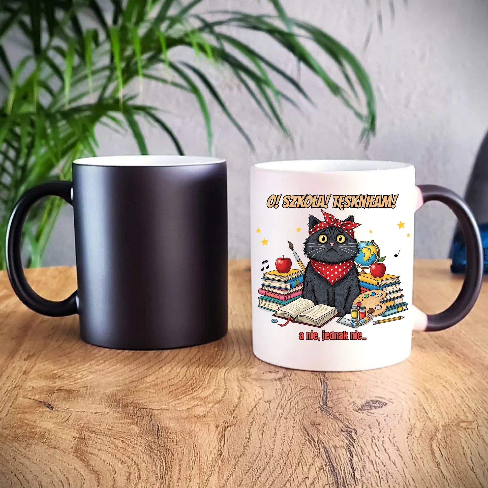 Kubek magiczny dla ucznia – prezent na rozpoczęcie szkoły POWRÓT DO SZKOŁY PRZEDSZKOLA