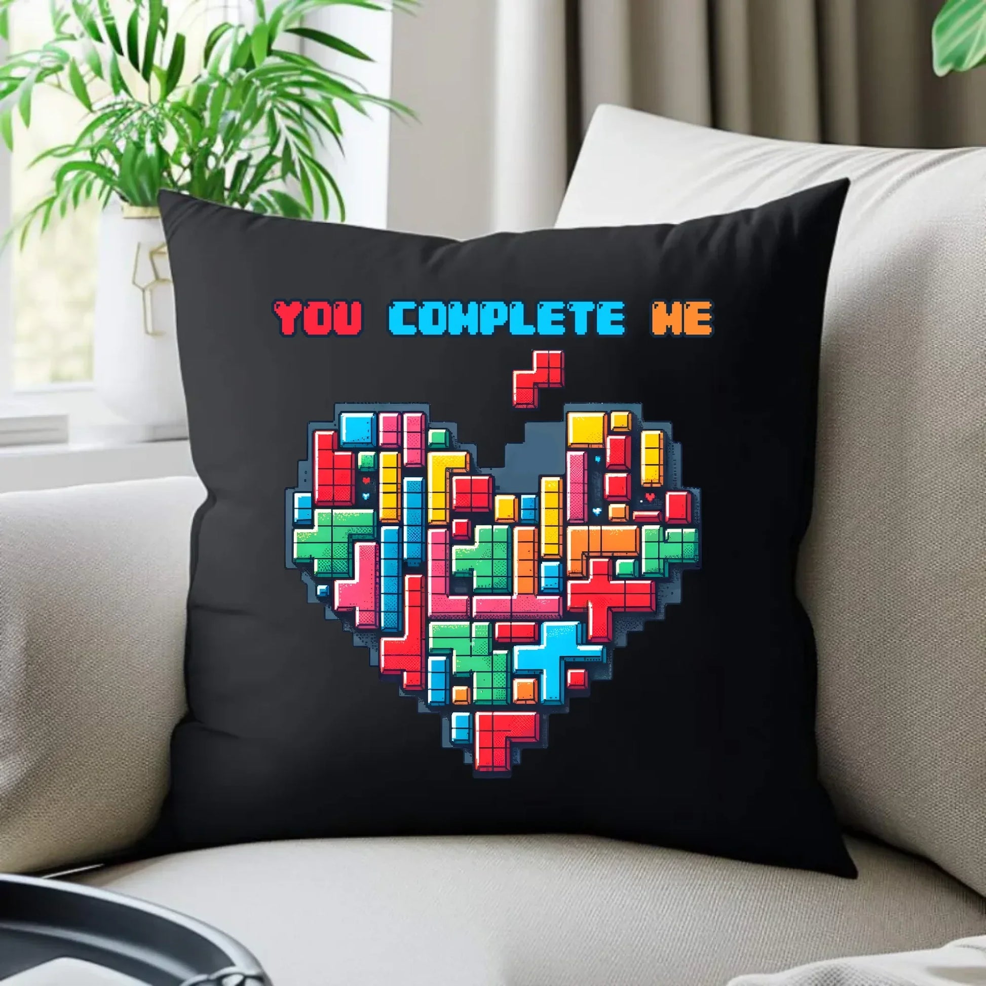 You complete me | Poduszka dekoracyjna W44 - StoryCups.pl